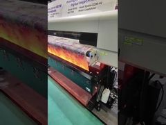 Toda a roupa solvente de alumínio de Inkjet Printer For da impressora de ECO 1250MM