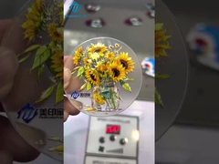 Impressora UV a jato de tinta profissional de 1440 DPI / Impressora UV a piso com guia linear THK