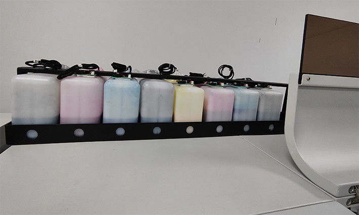 Impressora de solventes ecológicos 8 cores com sistema automático de alimentação de mídia