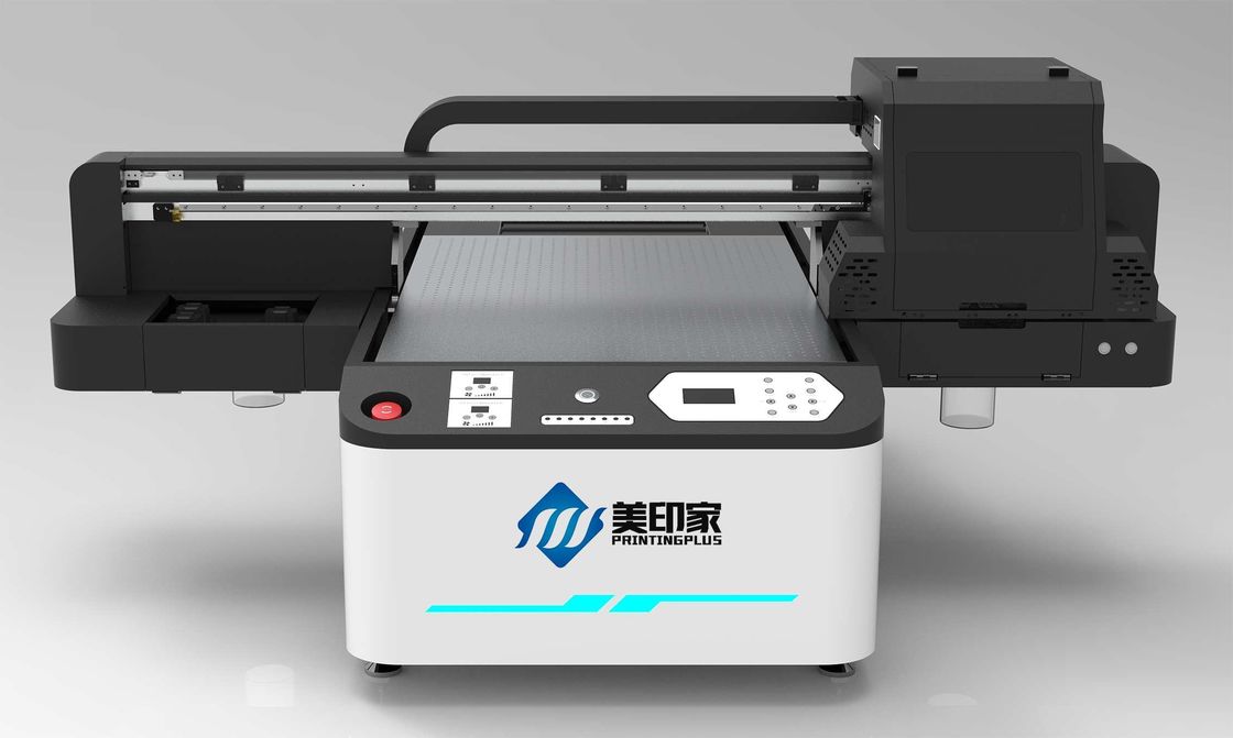 Impressora UV a jato de tinta com tinta de verniz para materiais foscos e texturizados