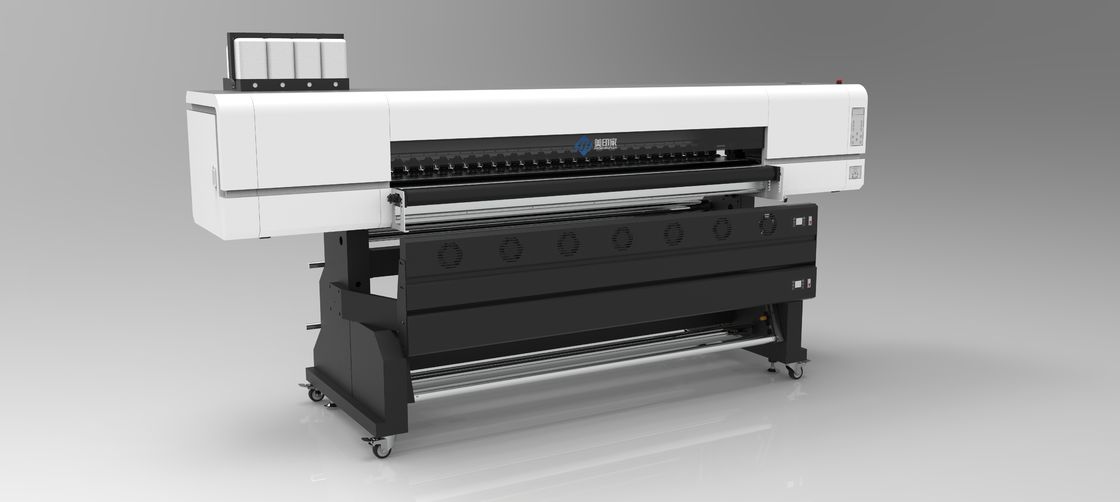 Máquina de impressão de sublimação de impressora a jato de tinta de sublimação de corante de formato largo 1850MM YMCK com USB 2.0