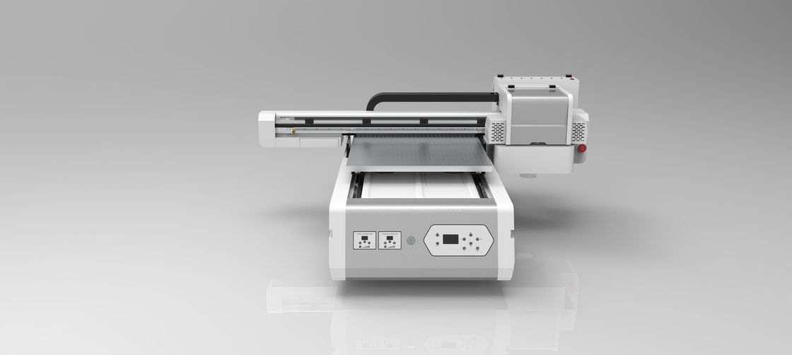 Japão Thk Guideway UV Inkjet Flatbed Printer com THK Guide Rail e Suporte de Tinta de Pressão Positiva