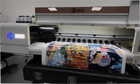 Tela luminosa Logo Printing Machine da colisão de Logo Water Based Printer Anti
