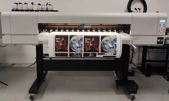 Água larga do formato - máquina baseada de Logo Digital Colour Photo Printing da impressora