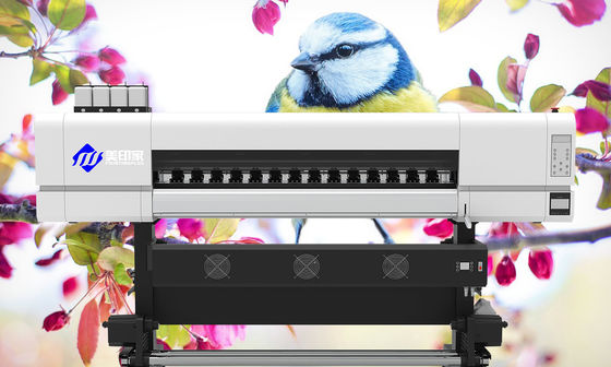 Impressora jato de tinta solvente EPSON-I3200A1 HD com cores CMYK