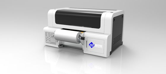 Impressora UV DTF de tinta multicolor com sistema de aquecimento de rolos e software Maintop6.1 RIP